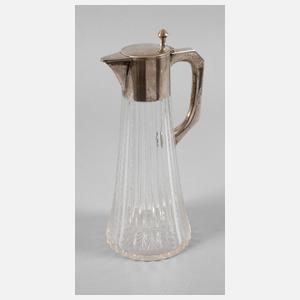 Schenkkanne mit Silbermontierung