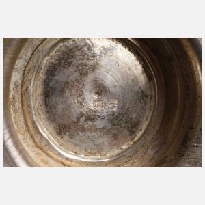 Drei Anbietschalen Silber