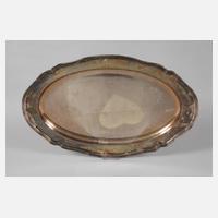 Übergroßes Silbertablett Chippendale-Stil111