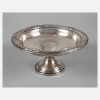 Silber Fußschale Oneida Heirloom "Damask Rose"111