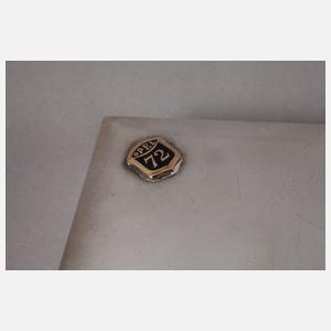 Silber Tabatiere "Opel 72"