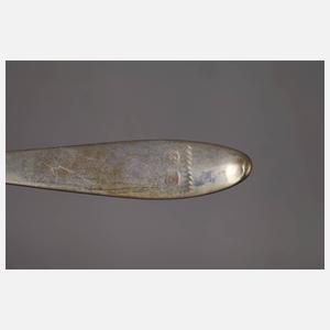 Zwölf Kaffeelöffel Biedermeier