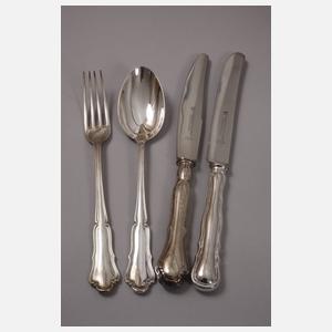 Großes Silberbesteck