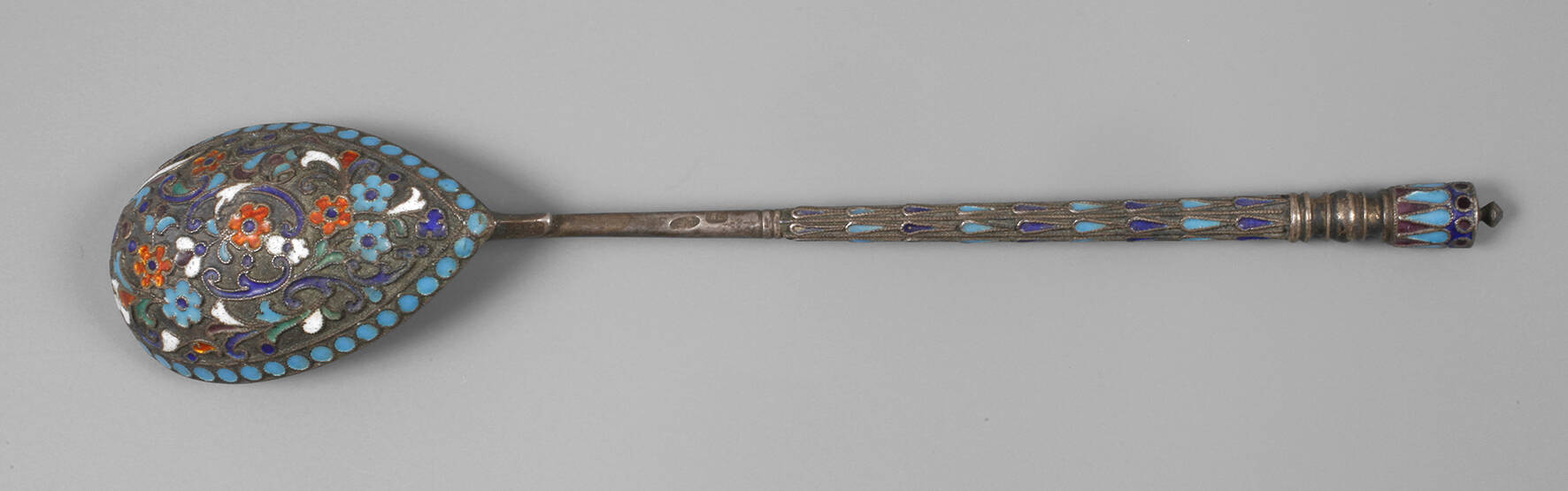 Silber Cloisonné-Löffel Russland