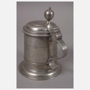 Barocker Zinnwalzenkrug