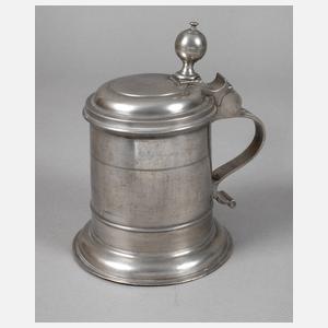 Barocker Zinnwalzenkrug