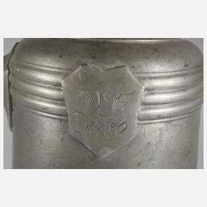 Ringkanne Zinn Wunsiedel