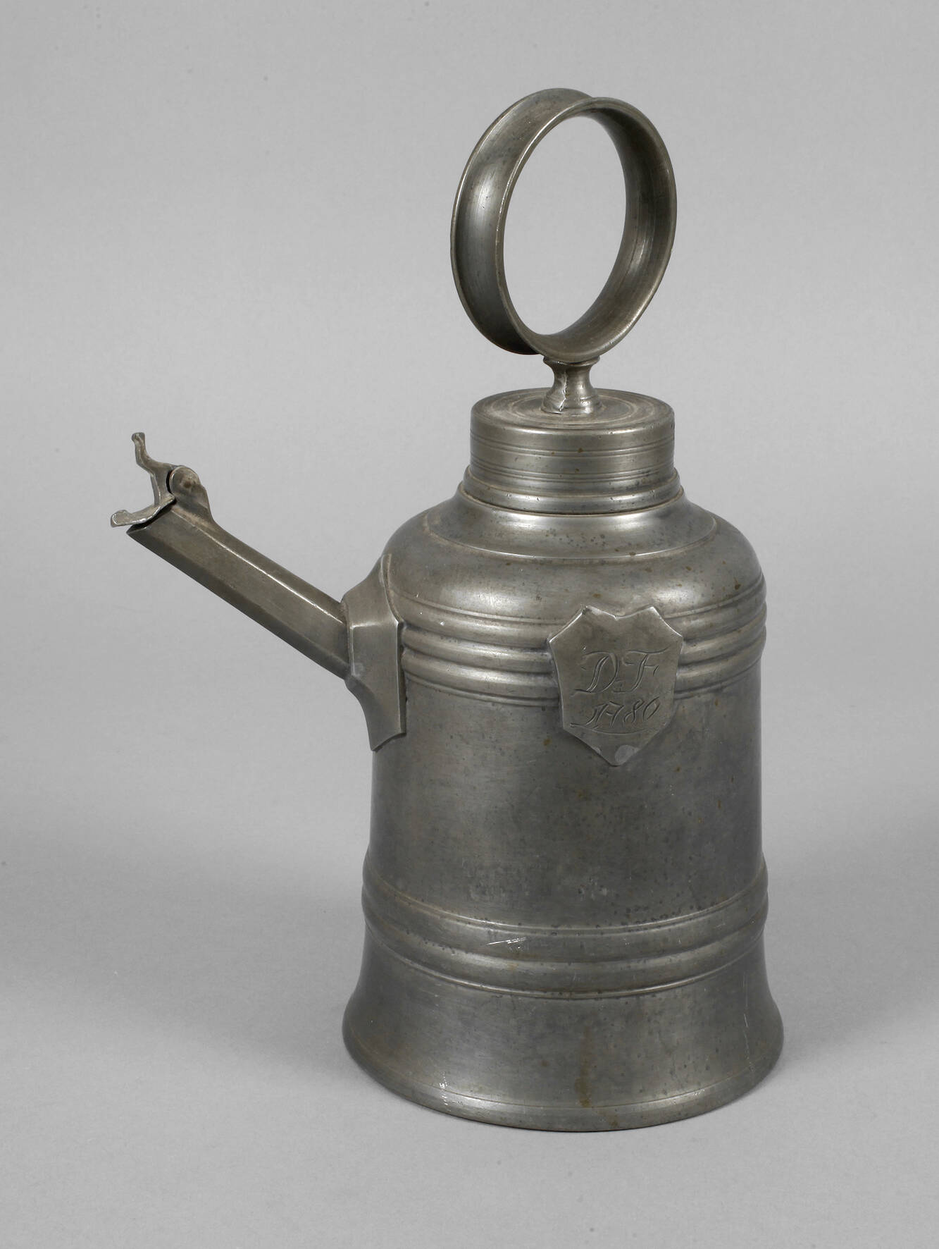 Ringkanne Zinn Wunsiedel