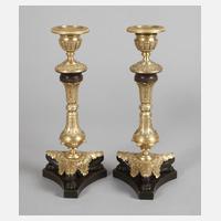 Frankreich Leuchterpaar Empirestil111