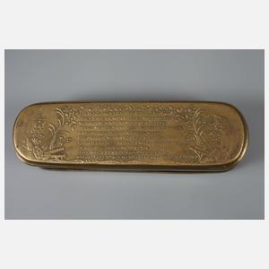 Barocke Iserlohner Tabatiere Schlacht um Zorndorf