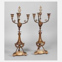 Paar Girandolen Jugendstil111