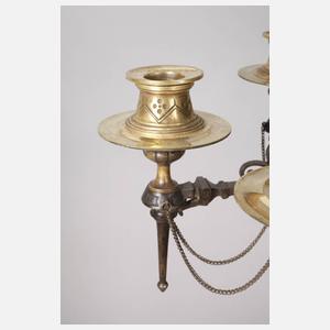 Paar große klassizistische Girandolen