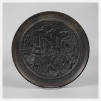 Reliefteller "Minerva und Pictura bei den Musen"111