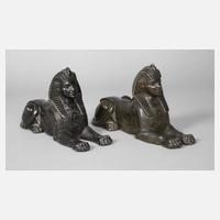 Paar Sphinxen111