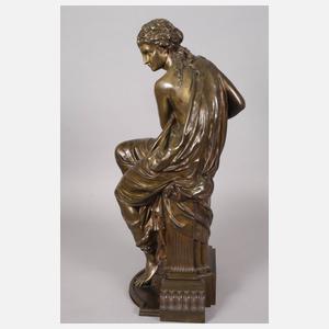 Henry Etienne Dumaige, "Suzanne surprise au bain"