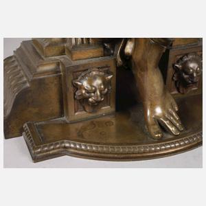 Henry Etienne Dumaige, "Suzanne surprise au bain"