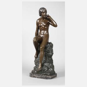 Hofmann-Jensen, Badende dem Meere lauschend