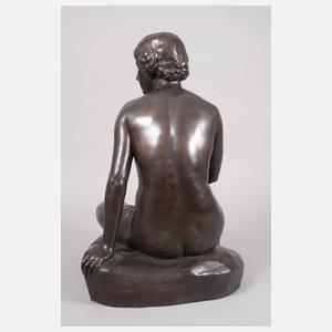 Rudolf Kaesbach, großer sitzender Damenakt