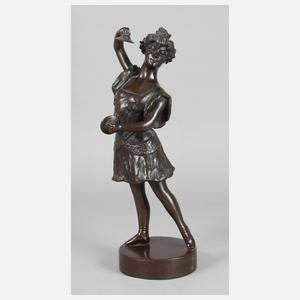 Tänzerin mit Zimbeln