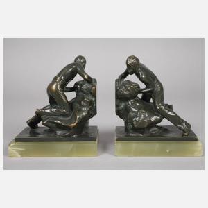 Bruno Zach, Paar Buchstützen