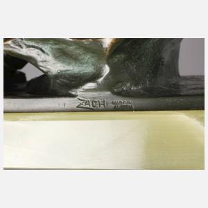 Bruno Zach, Paar Buchstützen