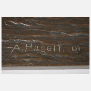 Christian August Hagen, Arbeiter mit Karren