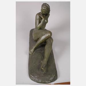 Ugo Cipriani, großer Damenakt "Nu féminin"