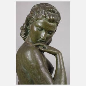 Ugo Cipriani, großer Damenakt "Nu féminin"