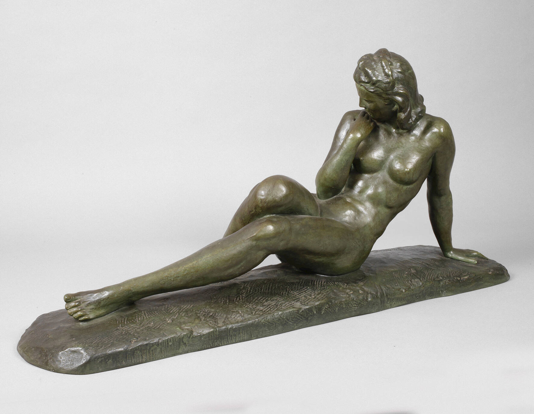 Ugo Cipriani, großer Damenakt "Nu féminin"