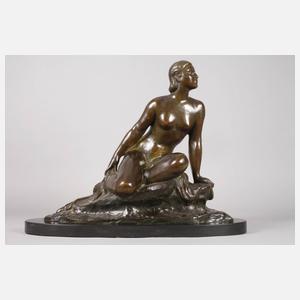 Ugo Cipriani, sitzender Damenakt