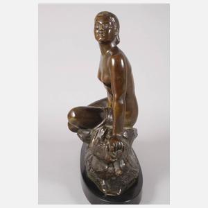 Ugo Cipriani, sitzender Damenakt