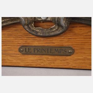 Paar allegorische Wandreliefs