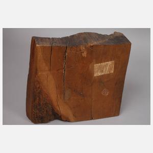 Halbplastisches Holzrelief mit Soldaten