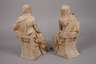 Paar feine Terrakottafiguren