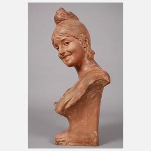 Georges van der Straeten, Mädchenbüste