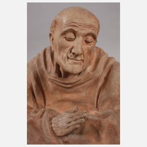 Gaston Hauchecorne Büste eines Mönchs