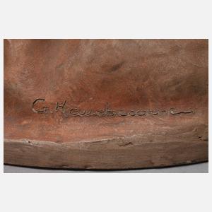 Gaston Hauchecorne Büste eines Mönchs