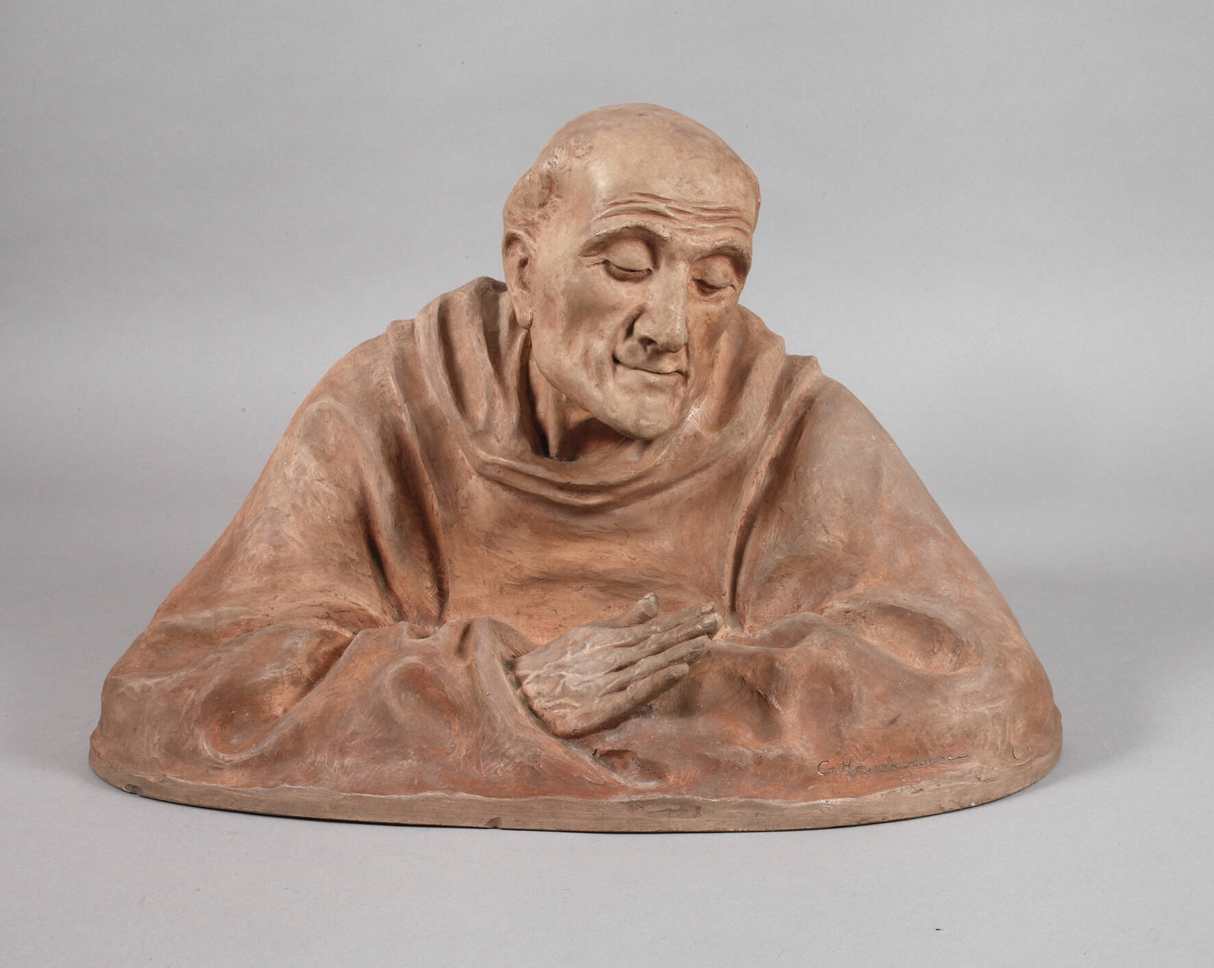 Gaston Hauchecorne Büste eines Mönchs