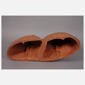 Gaston Hauchecorne Terrakottabüste Lebensabend