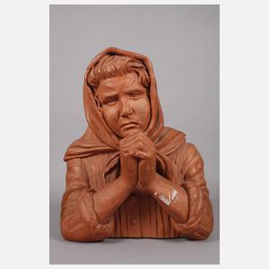 Terrakottabüste Heilige Maria Goretti
