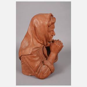 Terrakottabüste Heilige Maria Goretti