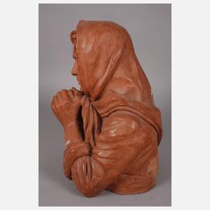 Terrakottabüste Heilige Maria Goretti