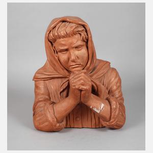 Terrakottabüste Heilige Maria Goretti