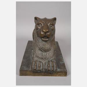 Konrad Taucher, Paar liegende Löwen