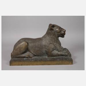 Konrad Taucher, Paar liegende Löwen