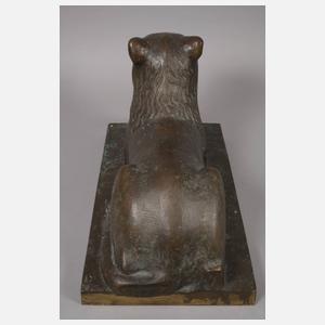 Konrad Taucher, Paar liegende Löwen