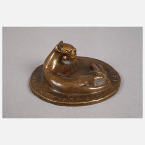 Rudolf Löhner, liegender Panther