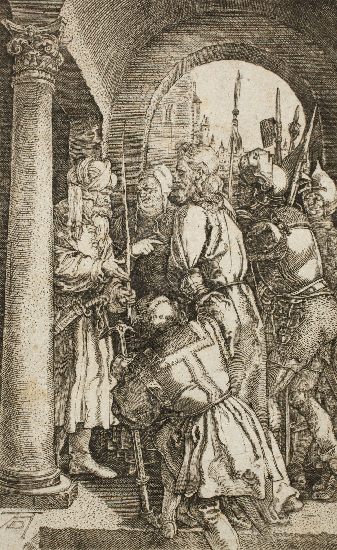 Albrecht Dürer, "Christus vor Pilatus"