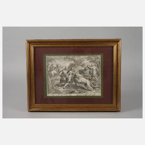 Cornelius Galle I., Auf der Löwenjagd