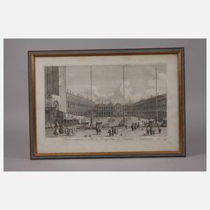 Antonio Visentini, Der Markusplatz in Venedig